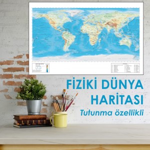 WORLD PHYSICS MAP